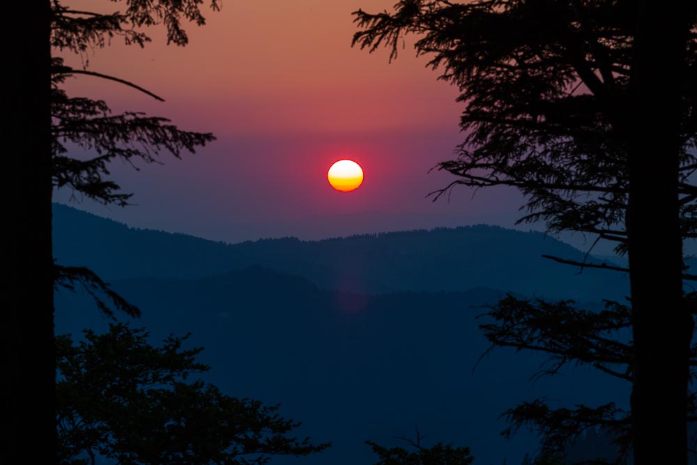 #Bildarchiv | Sonnenuntergang im Ötschergebiet