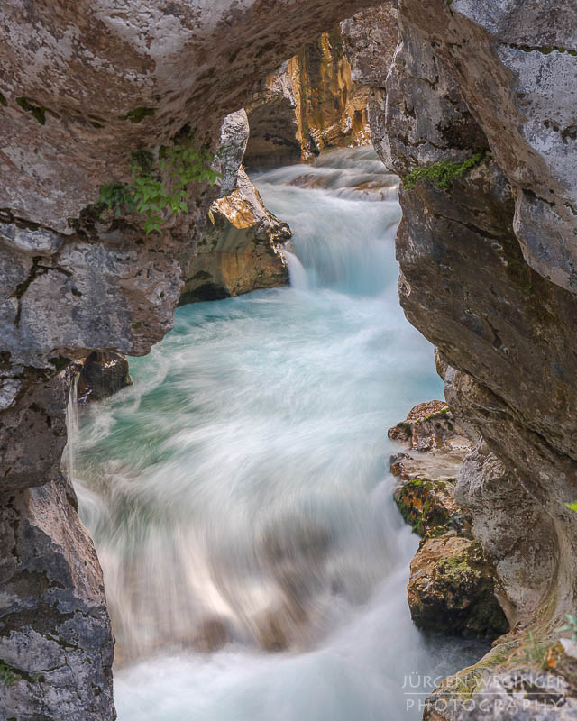 Slowenien, schlucht, soca Tal, Triglav Nationalpark, Fluss, soca tröge, Wasserfall