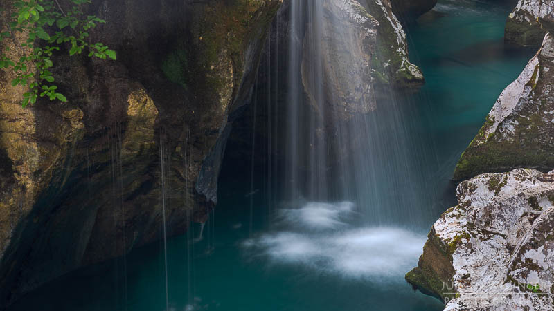 Slowenien, schlucht, soca Tal, Triglav Nationalpark, Fluss, soca tröge, Wasserfall