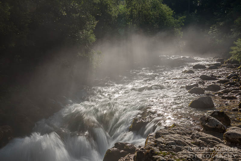 Slowenien, schlucht, soca Tal, Triglav Nationalpark, Fluss, soca tröge, Wasserfall