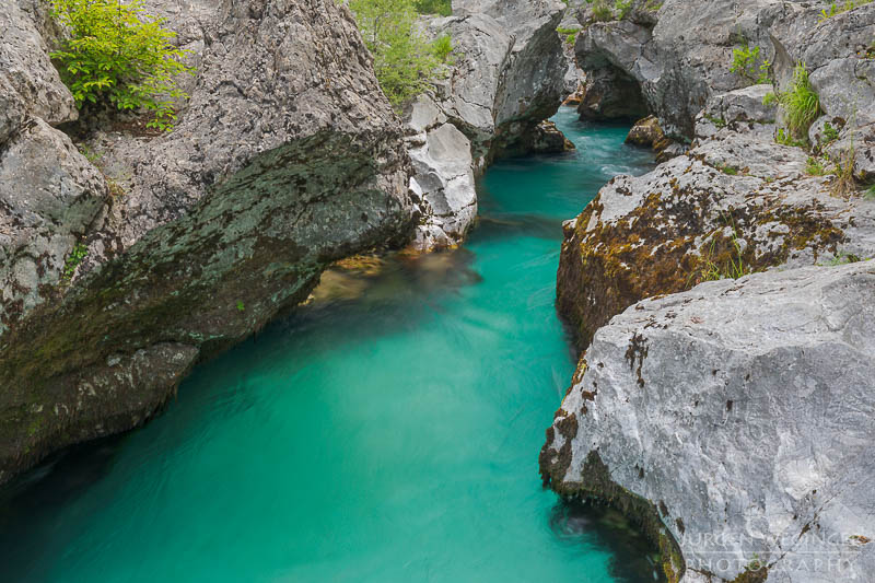 Slowenien, schlucht, soca Tal, Triglav Nationalpark, Fluss, soca tröge, Wasserfall