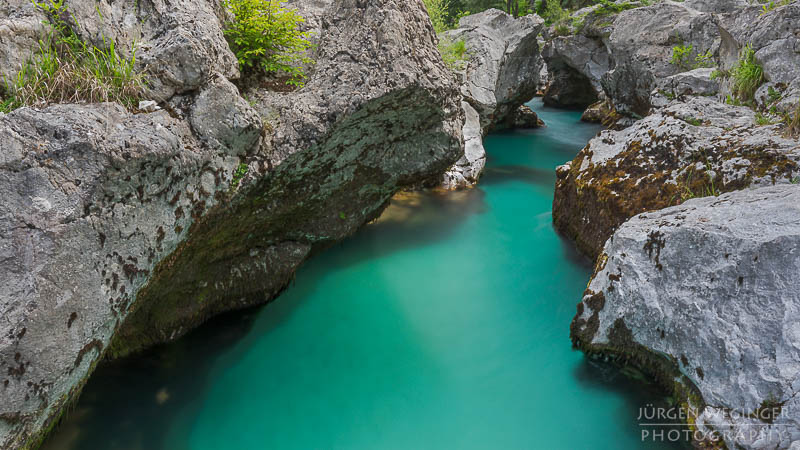 Slowenien, schlucht, soca Tal, Triglav Nationalpark, Fluss, soca tröge, Wasserfall