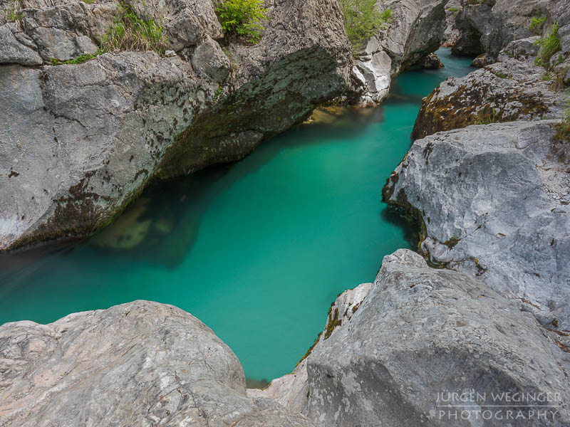 Slowenien, schlucht, soca Tal, Triglav Nationalpark, Fluss, soca tröge, Wasserfall