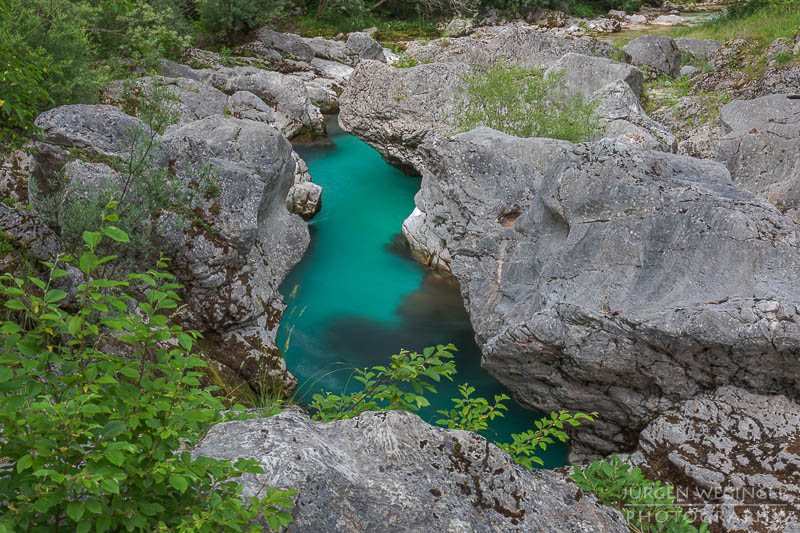 Slowenien, schlucht, soca Tal, Triglav Nationalpark, Fluss, soca tröge, Wasserfall