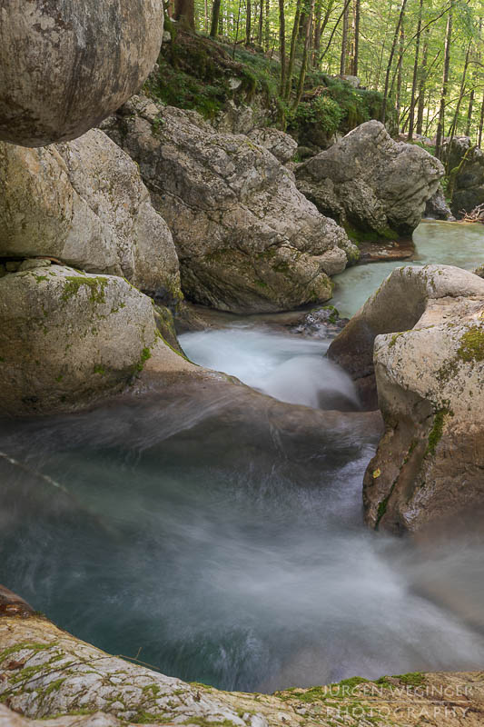 Soca Tal, Slowenien, Slovenia, Wasserfall, Bach, Triglav Nationalpark, Sunil Wasserhain, Kamp Soca