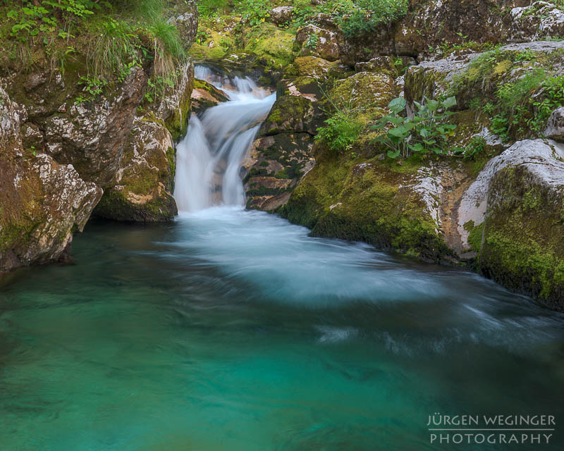Soca Tal, Slowenien, Slovenia, Wasserfall, Bach, Triglav Nationalpark, Sunil Wasserhain, Kamp Soca