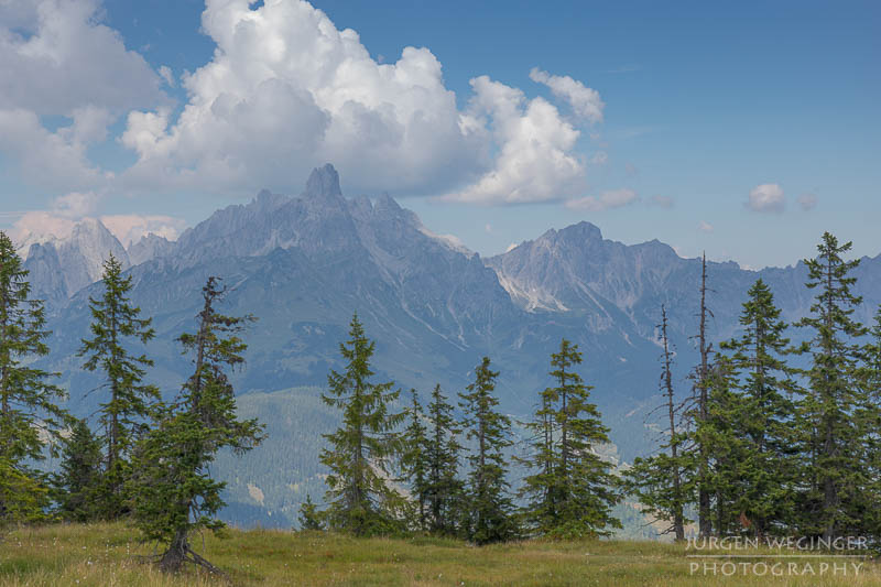 österreich, europa, Sommer, Natur, Naturlandschaften, Landschaften, reise, Impressionen, Rossbrand, salzburg, Radstadt, berge, Berglandschaft, bäume, wölken