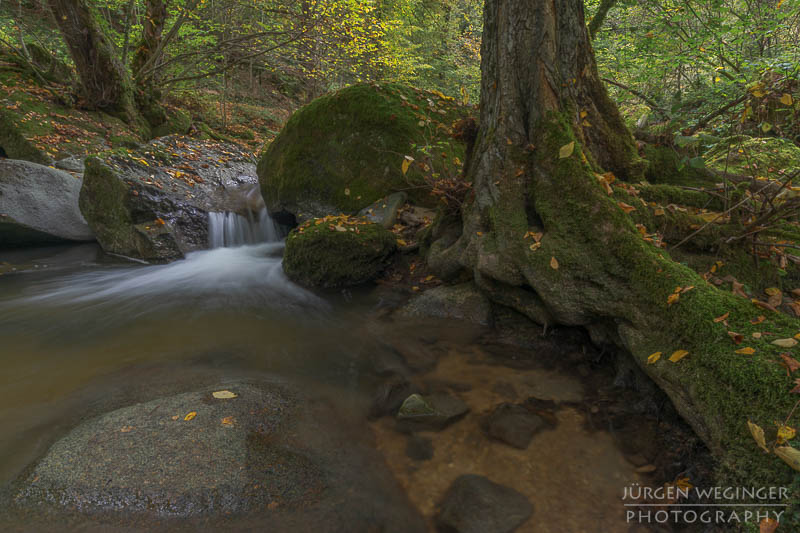 Herbstpracht, felsige Ufer, goldene Blätter, wasserfallidylle, natürliche Schönheit, herbstliche Impressionen klare Flusswasser, Herbstzauber, malerischer herbst, faszinierende landschaft, Flussromantik, felsige Schlucht, Oberösterreich, Klamschlucht