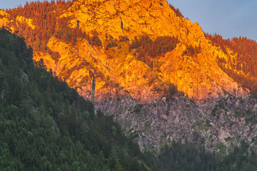 Aus dem Archiv | Der rot glühende Sonnenuntergang