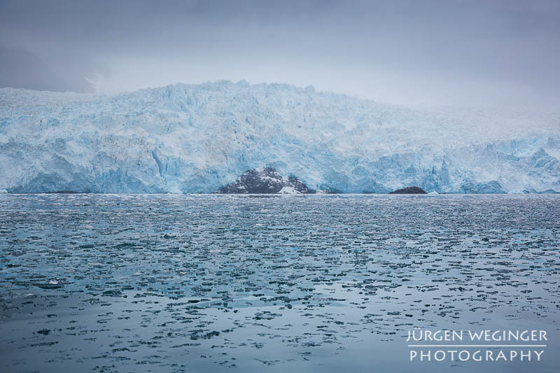 Aialik Glacier in der Aialik Bay im Kenai Fjords Nationalpark