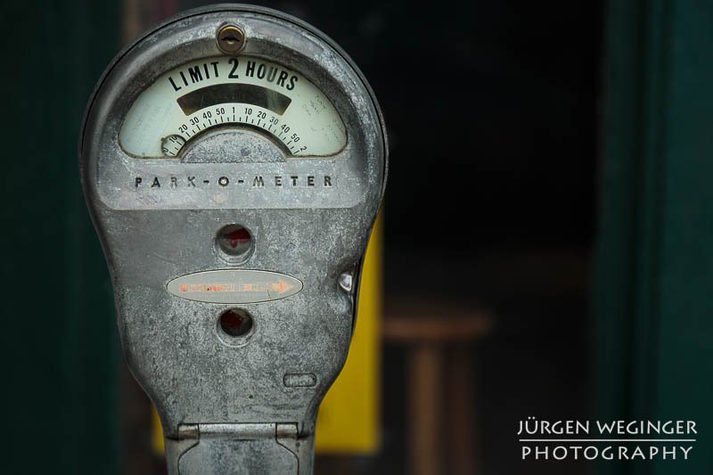 Alter Parkautomat in Talkeetna, Alaska
