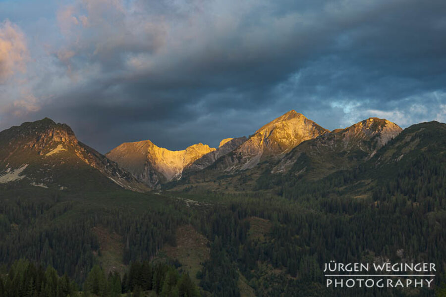 Sonnenaufgang in Obertauern – Wenn die Natur andere Pläne hat